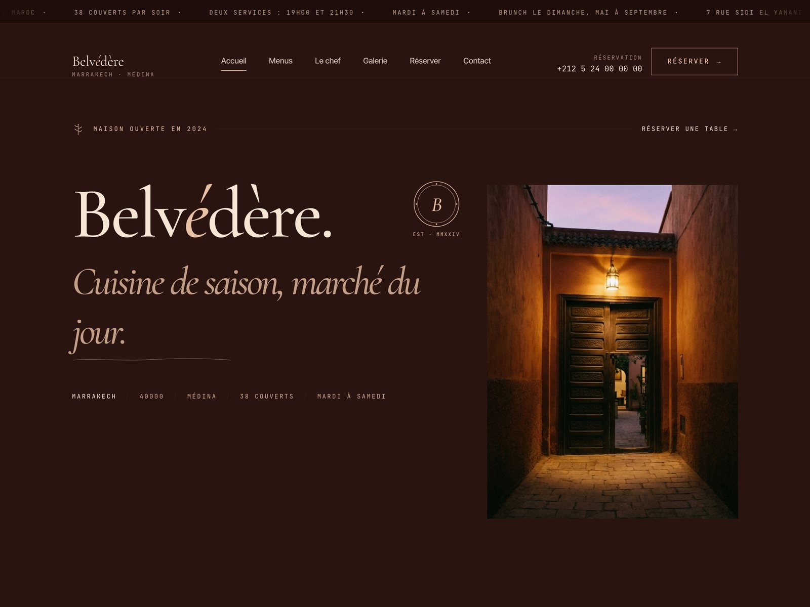 Aperçu — Restaurant Belvédère